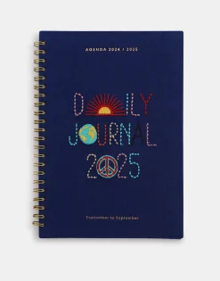 Natura Selection Agenda Escolar Bordada Semana Vista 2024-2025 147945-BLUE Online