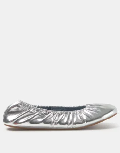 Natura Selection Bailarinas Silver 149772-SILVER Clearance