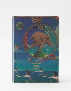 Natura Selection Caja Libro Elefante 144158-BLUE Hot