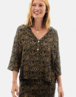 Natura Selection Camisa Bandani 147739-GREY Hot