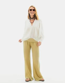 Natura Selection Camisa Lagos 147732-WHITE Discount