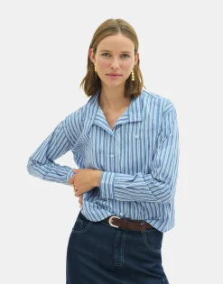 Natura Selection Camisa Meriwa 149748-BLUE Hot