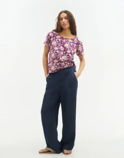 Natura Selection Camiseta Print Indio 145957-LILAC Hot