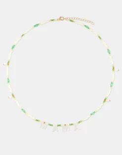 Natura Selection Collar Beads Mamá 150180-GREEN Sale