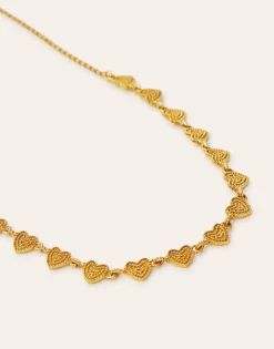 Natura Selection Collar Corazones 145824-GOLD Outlet