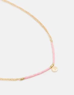 Natura Selection Collar Oro Beads Minicharm New