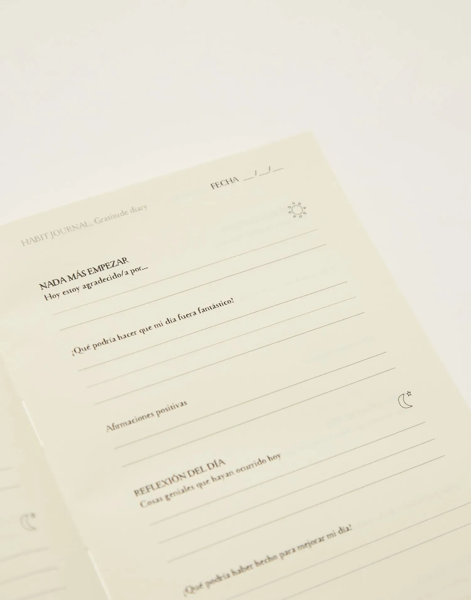 Natura Selection Cuaderno Gratitud 130784-GREY/GREE Online