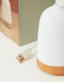 Natura Selection Difusor Aroma Base Color Madera Usb 124131-WOODEN Outlet