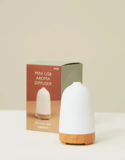 Natura Selection Difusor Aroma Base Color Madera Usb 124131-WOODEN Outlet