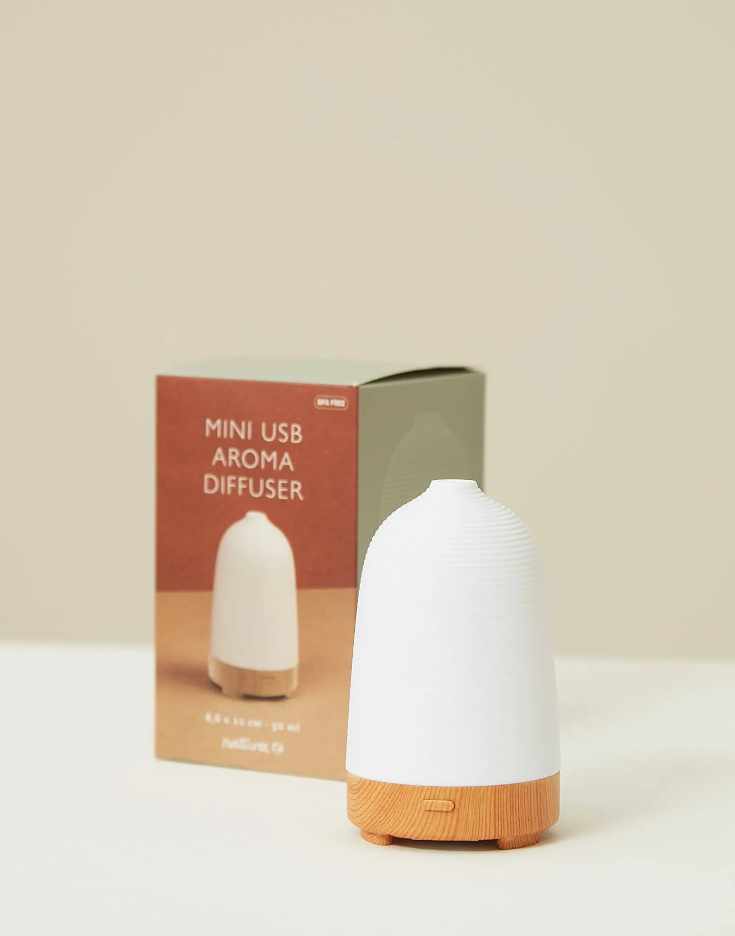 Natura Selection Difusor Aroma Base Color Madera Usb 124131-WOODEN Outlet