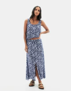 Natura Selection Falda Campiña 147751-BLUE Discount