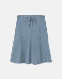 Natura Selection Falda Madurai 147828-BLUE Clearance