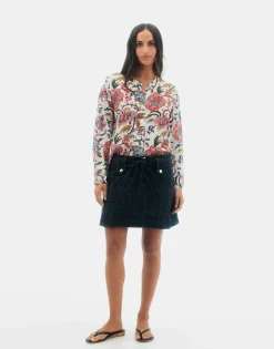 Natura Selection Falda Mani 147827-NAVYBLUE