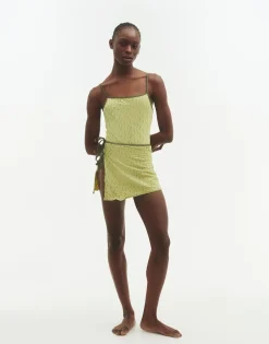 Natura Selection Falda Pareo Print Tejido 145942-GREEN Outlet