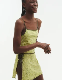 Natura Selection Falda Pareo Print Tejido 145942-GREEN Outlet