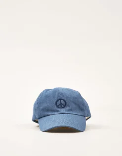 Natura Selection Gorra Bordada Peace 146114-BLUE Discount