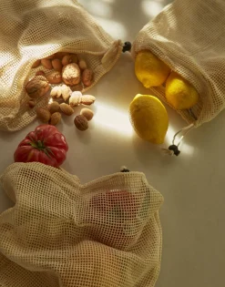 Natura Selection Pack 3 Bolsas Market 116222-NATURAL Outlet