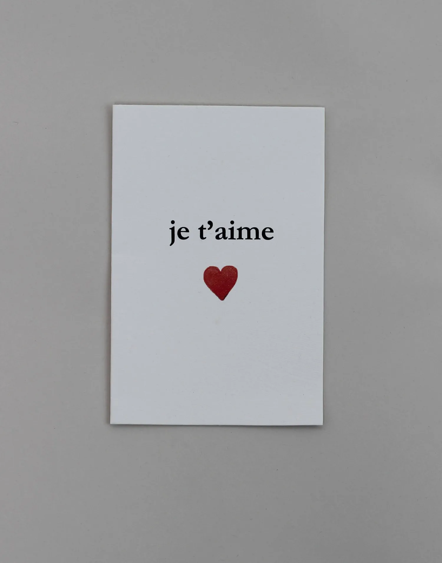 Natura Selection Postal De Papel Con Sobre