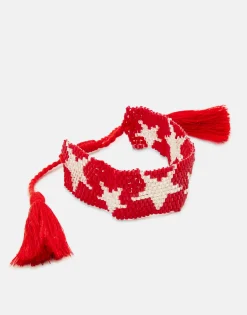 Natura Selection Pulsera Estrellas Beads 147860-RED Hot