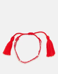 Natura Selection Pulsera Estrellas Beads 147860-RED Hot
