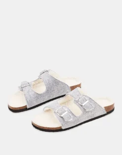 Natura Selection Sandalia Ergonómica Fieltro 147850-GREY Outlet