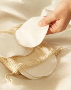 Natura Selection Set 10 Discos Limpieza Facial Reutilizables 124158-WHITE Clearance