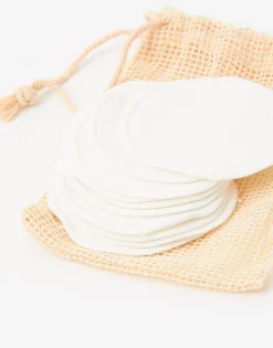 Natura Selection Set 10 Discos Limpieza Facial Reutilizables 124158-WHITE Clearance