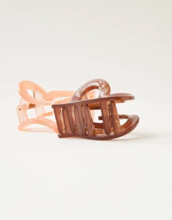 Natura Selection Set 2 Pinzas Pelo Corazón Online