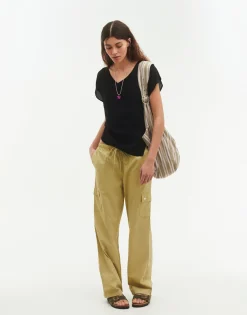 Natura Selection Top Manga Corta Pico Discount