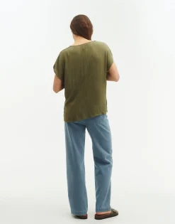 Natura Selection Top Manga Corta Pico Discount