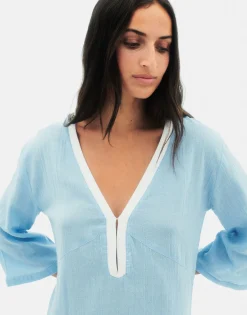 Natura Selection Vestido Atlántico 147724-BLUE Outlet