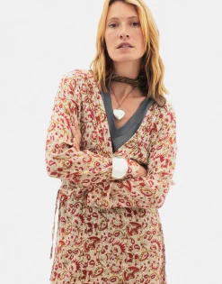 Natura Selection Vestido Colima 147765-ECRU Hot