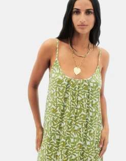 Natura Selection Vestido Hiedra 147757-GREEN Discount