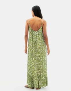 Natura Selection Vestido Hiedra 147757-GREEN Discount