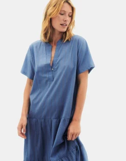 Natura Selection Vestido Morocco 147762-BLUE Hot