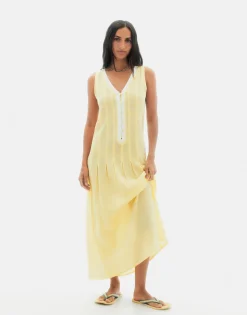 Natura Selection Vestido Namibia 147725-YELLOW Best