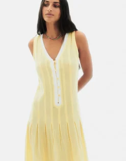 Natura Selection Vestido Namibia 147725-YELLOW Best