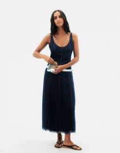 Natura Selection Vestido Patna 147816-NAVYBLUE Discount