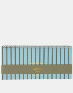 Natura Selection Weekly Planner Rayas 147957-BLUE Outlet