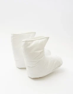 Natura Selection Zapatillas Bota Acolchada 144276-WHITE Online